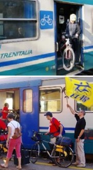 treno + bici